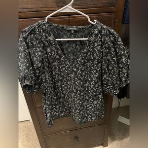 Madewell size small puff sleeve blouse.